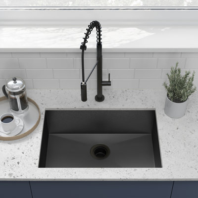Tourner 26 x 18 Stainless Steel, Single Basin, Undermount Kitchen Sink