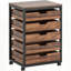 Armoire de rangement avec tiroir en bois