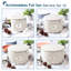 4-Piece Hard Shell Dinnerware Storage Set-1554679497