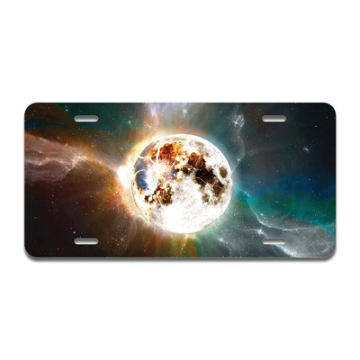 Cadre en aluminium Moon Explosion
