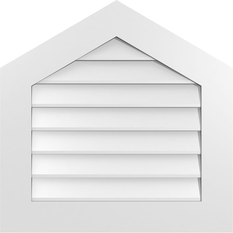 Ventilateur à pignon en uréthane non-fonctionnel Signature, H 26 po x l 26 po x P 1 po