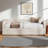 Upholstered Extendable Daybed With Trundle And Drawers-747517455