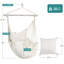 Chaise de hamac suspendue en corde Sorbus