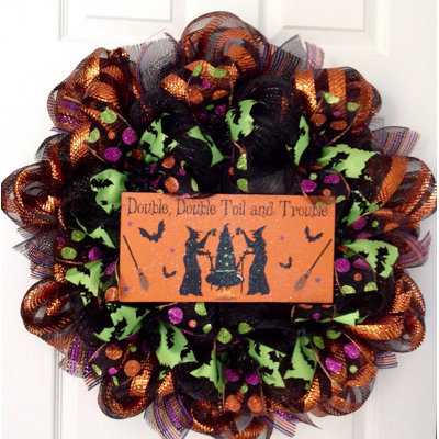 Couronne d'Halloween double