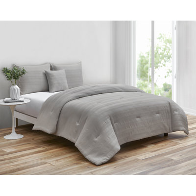 Maran Waffle 4 Piece Comforter Set