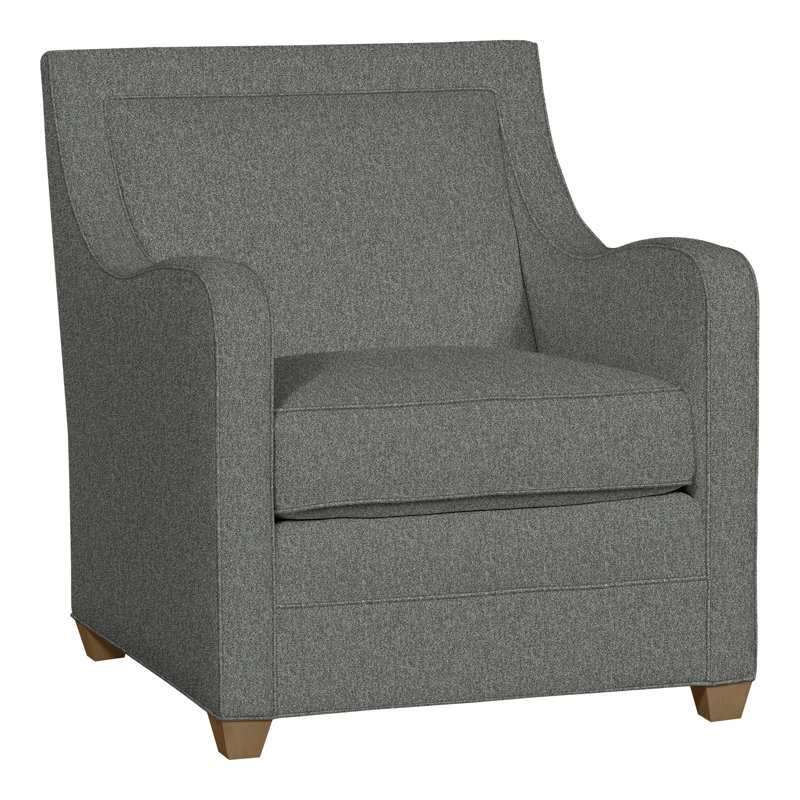 Haden Upholstered Armchair, Hampton, Ian Pewter