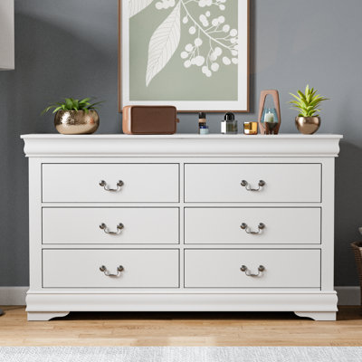 Commode 6 tiroirs Emelinda