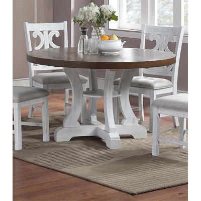 Table de salle à manger blanche 1pc