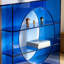 Console circulaire bleue en acrylique-133568613