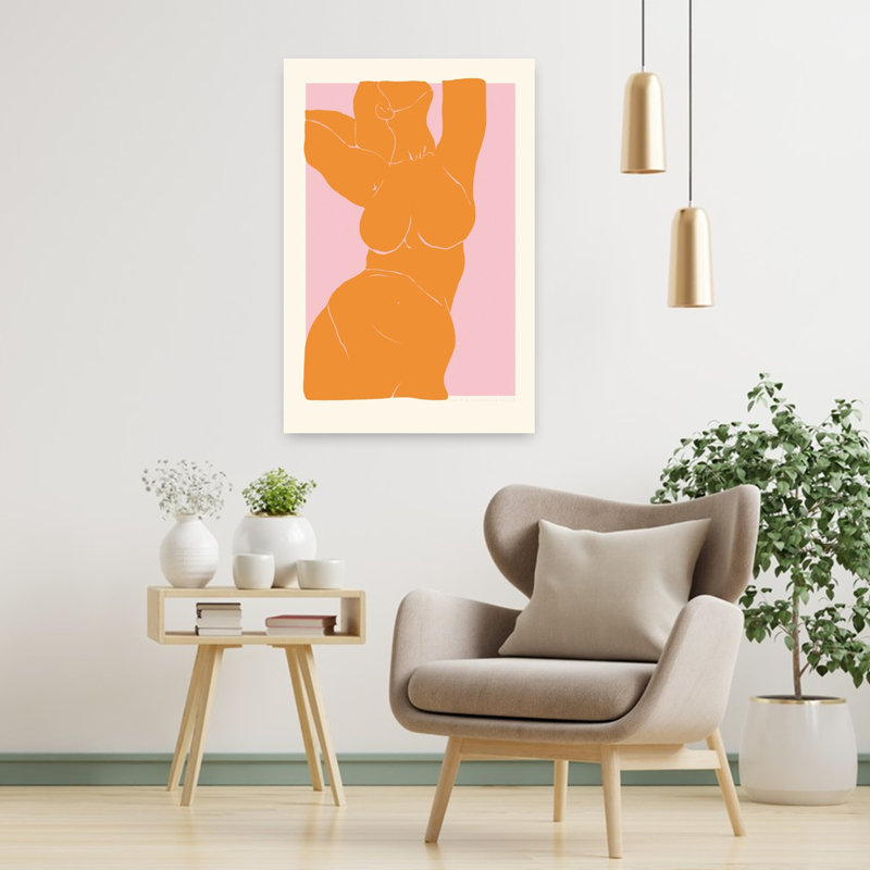 Art contemporain, art contemporain abstrait, H 36 po x l 24 po