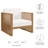 Teak Wood Outdoor Patio Armchair-546466688