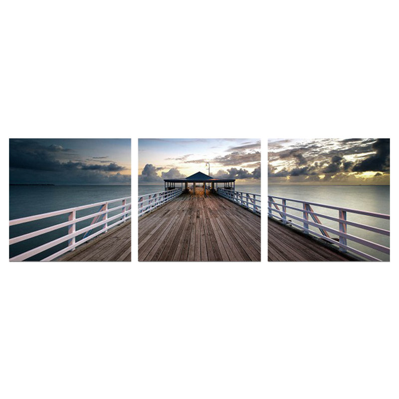 3 Piece No Frame Print on Plastic / Acrylic