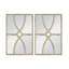 Miroirs muraux rectangulaires en bois 16 "x 23" avec cadre patiné-1584492838-1584492859
