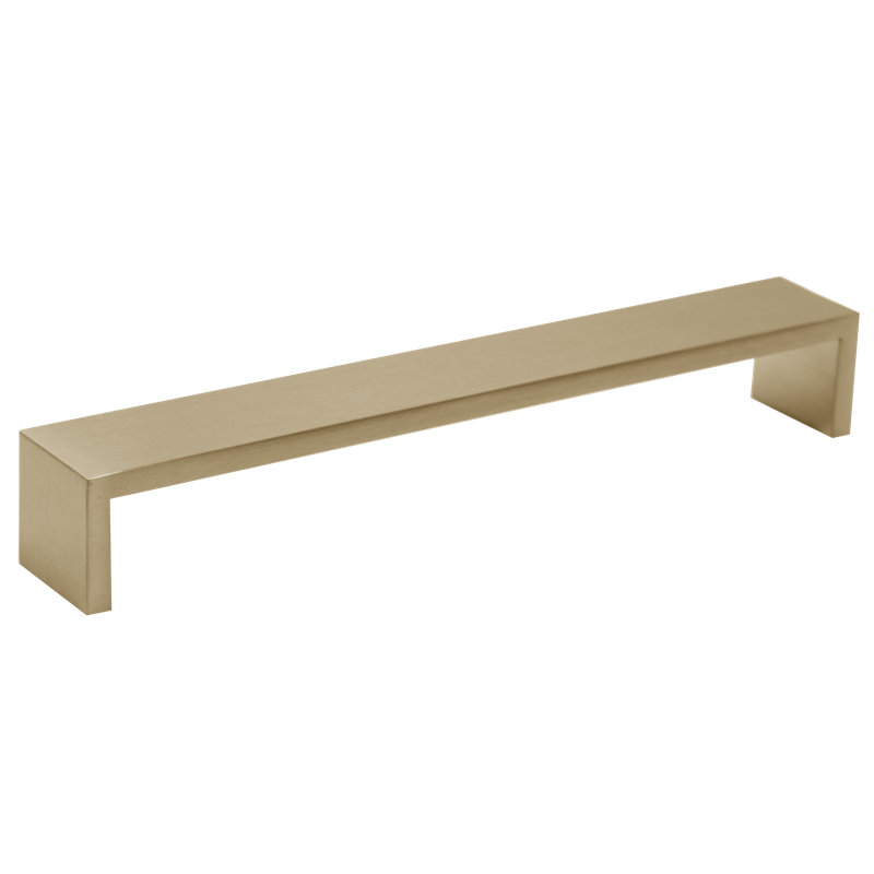 Cabinet 11 9/16" Center to Center Bar Pull, Polished Stainless Steel, 7.64
