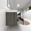 83.4'' Double Bathroom Vanity with Acrylic Top-242347375