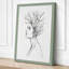 Woman Becoming Branch Minimalist - Wrapped Canvas-1886556990-1886556989