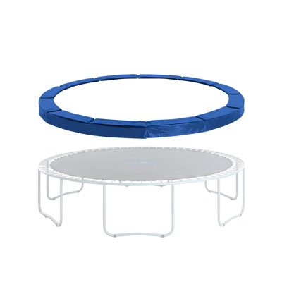 Plexalife Trampoline Super Spring Cover - Safety Pad, Fits 14 FT Round Trampoline Frame - Blue