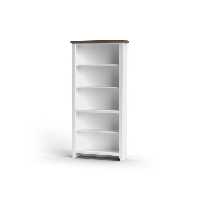 Bibliothèque à 5 tablettes, aucun assemblage requis