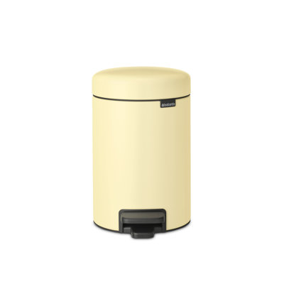 Brabantia NewIcon Step On Trash Can, 0.8 Gallon (3 Liter)