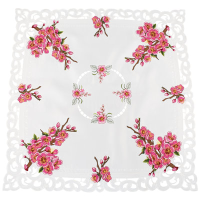 Cherry Blossom Table Topper (33" SQ)