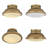 14-Inch Polished Brass Recessed Light Fixture, Dual-Head-1305403960-1305403967