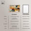 "Urban Patchwork I Shadowbox Print", art mural abstrait par Art Remedy, cadre blond, 37 x 25-944162058-944162164