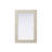 Dennard Rectangle Cornhusk Mirror in Linen White-108306183