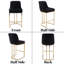 Besik Counter Stool with Metal Frame-446052282