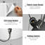 Lampe de table sur pied 24 po