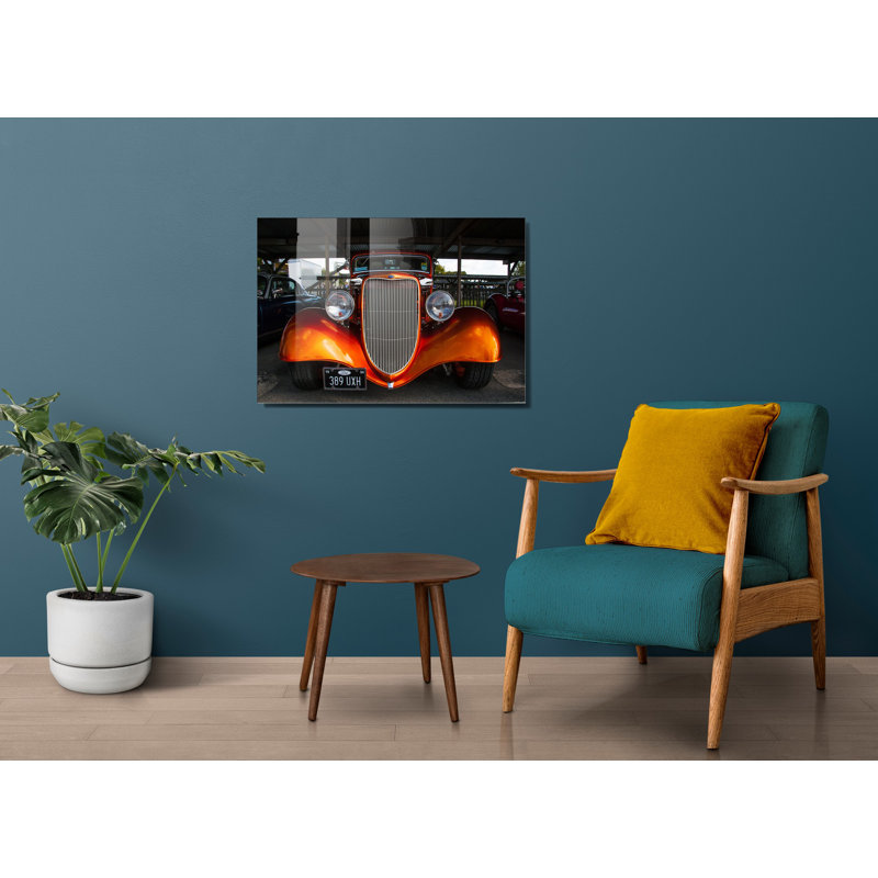 Peinture décorative en verre trempé, H 27,6 po x l 39,4 po