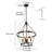 4- Light Rope Modern Farmhouse Pendant Light