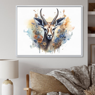 «Graceful Antelope II», reproduction sur toile