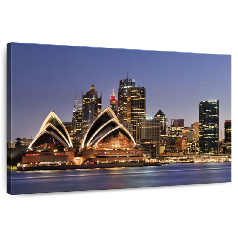 Sireci Illuminated Sydney, 20" H x 30" W