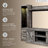 Dazya Unfinished Entertainment Center for TVs up to 60"