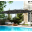 Parasol à double face facile à utiliser avec base, parasol de patio avec lumières solaires à DEL, parasol à double face Parasol-426135724