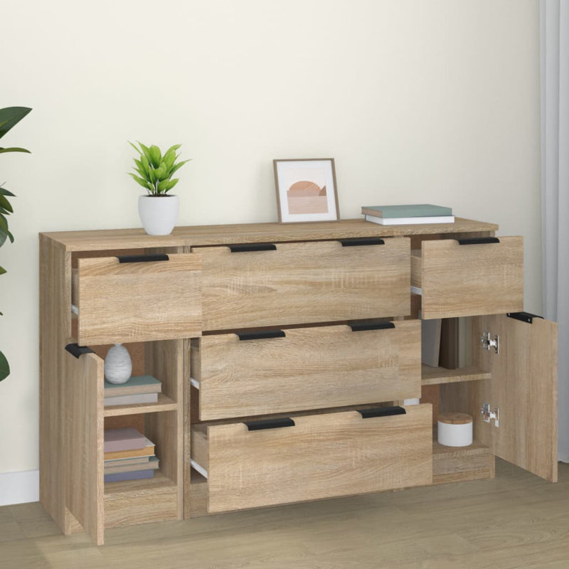Kashun 60cm Sideboard, Sonoma Oak