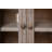 Table de canapé avec 2 tiroirs et 2 portes Aruba avec finition blanche-99097790