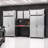 Seville Classics UltraHD 2 Piece Stainless Steel Storage System, 48" W x 24" D x 90.5" H-111741055