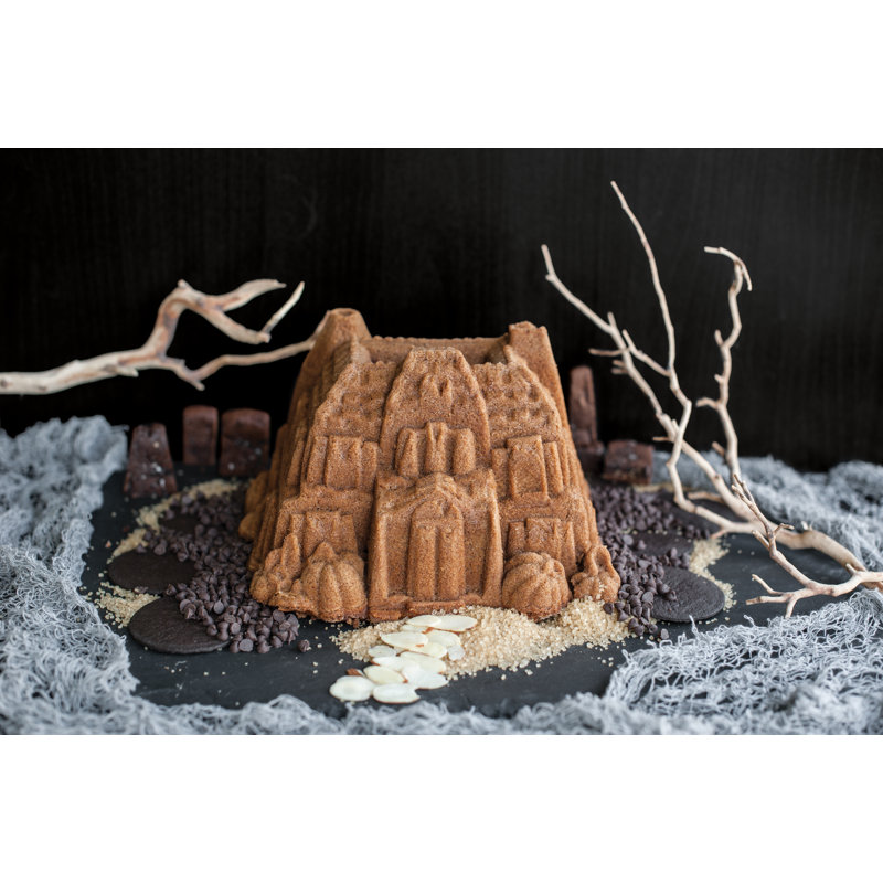 Nordic Ware Non-Stick Novelty Haunted Manor Bundt Cake Pan