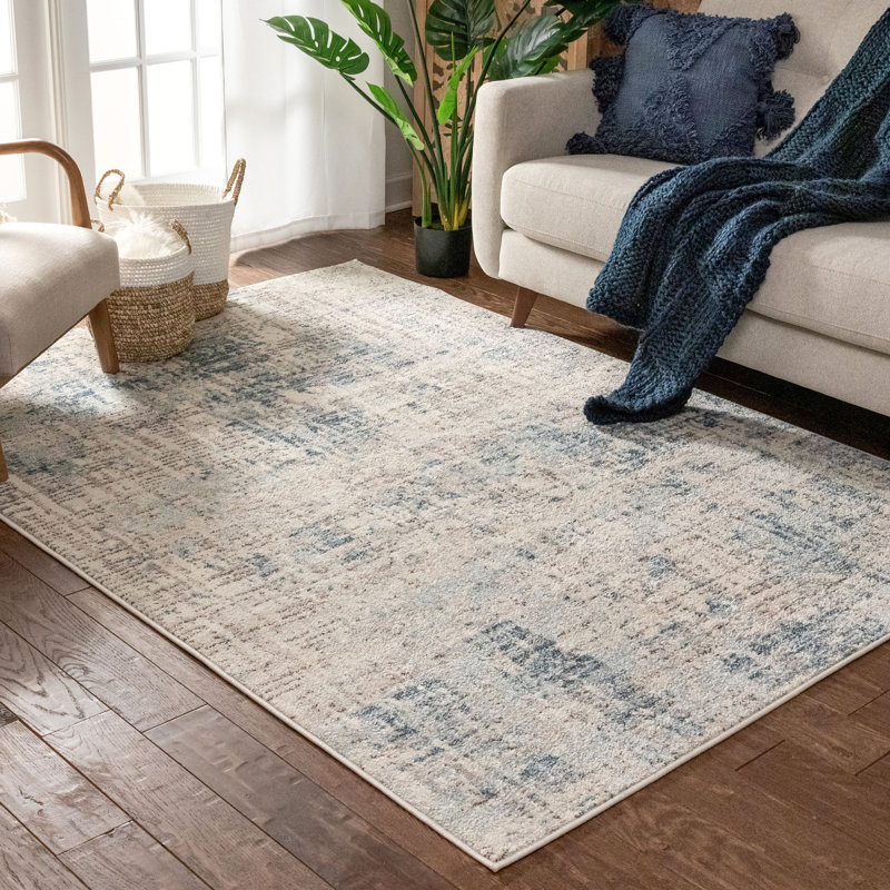 Sydney Abstract Synthetic Area Rug, Rectangle 120 x 160cm