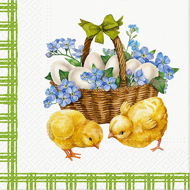 Grandes filles avec panier de serviettes
