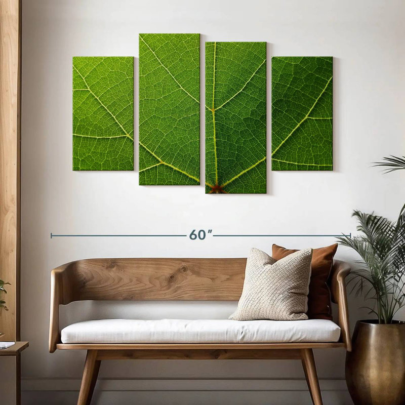 Harnek Grape Leaf, 32" H x 52" W