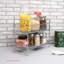 Buckingham Free Standing 2 Tier Spice Rack Multi-Purpose Kitchen Countertop Storage Organiser 30 cm-574284613