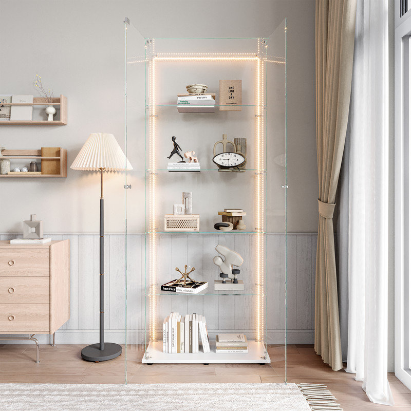Display Cabinet, White