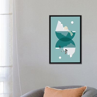 «North and South», impression sur toile tendue
