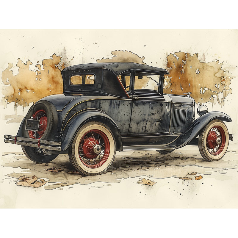 Édredon de voiture rétro style classique, Édredon très grand