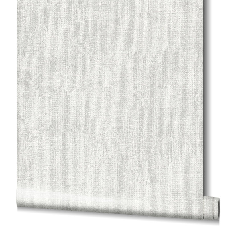 Kumano Textured Weave Wallpaper Roll, Ivory
