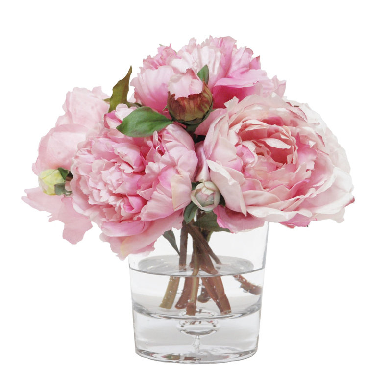 MIX PEONY IN VASE
