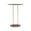 Table d'appoint ronde en bronze antique Tareel