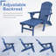 Chaise Adirondack avec repose-pieds Behiye-1460727929